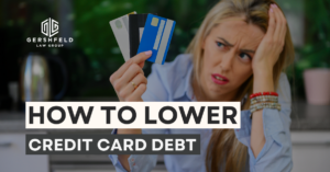 how to lower credit card debt